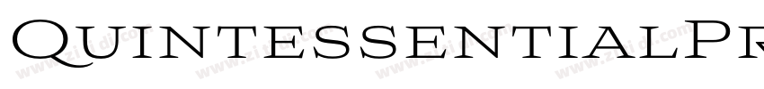 QuintessentialPro Re字体转换